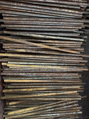 texture rusty iron parts