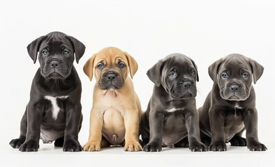 Cane corso puppies, cane corso mastiff picture, pictures of cane corso dogs - obrazy, fototapety, plakaty