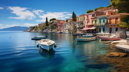 boats in the harbor