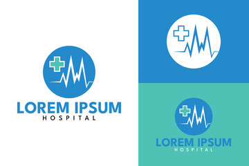 Logo ready elegant simple creative brand identity company corporate cafe fashion food initial letter negative space word  mark sign modern line hospital circle