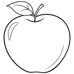 illustration of an apple