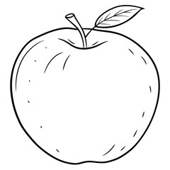illustration of an apple