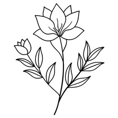 illustration of a flower