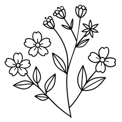 background with flowers