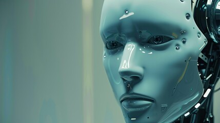 In a future dominated by AI, machines replace humans in leadership, decision-making, and daily life, reshaping the world with logic and precision. Generated by AI.