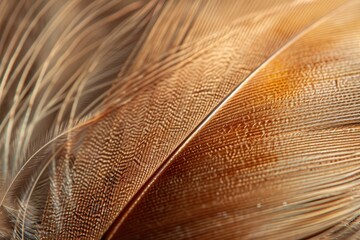 Close-up of a feather - obrazy, fototapety, plakaty