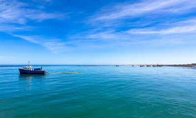 Coastal scenes in Port Nolloth, South Africa
