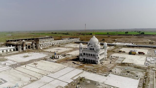 A famous gurdwara located in Hasan Abdal, Pakistan. The shrine is considered to be particularly important as the handprint of the founder of Gurdwara Panja Sahib.
