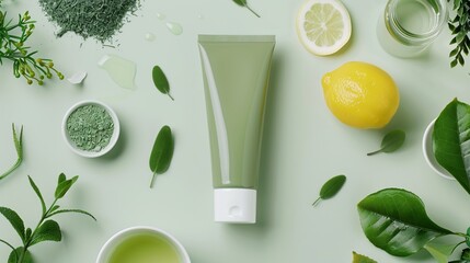 Vegan Green Tea Antioxidant Face Wash
