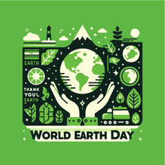 World Earth Day vector image