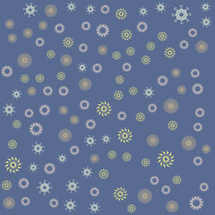 Free vector floral pattern design