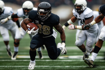 Running Back Making a Play on the Field