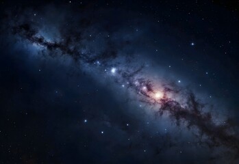 Fototapeta premium galaxy night sky background