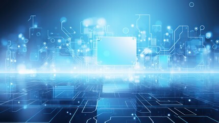 Abstract background with texture lines and shapes for high tech theme.