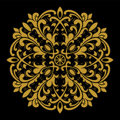 Vector classic vintage ornament frame