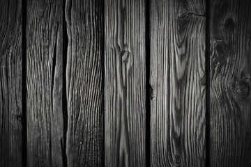 Surface of a Black and Grey Gray and White Mahogany wood wall wooden plank board texture background with grains and structures