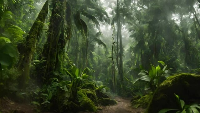 beautiful rainforest