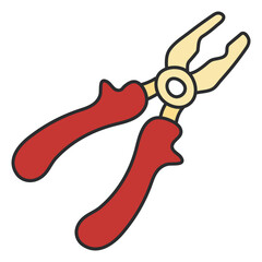 Perfect design icon of plier


