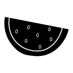 Creative design icon of watermelon


