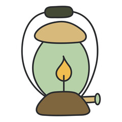 Modern design icon of lalten 

