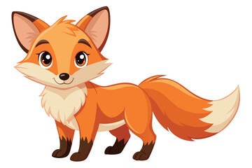 red fox cartoon