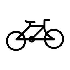 Obraz premium Bicycle Vector Line Icon Design