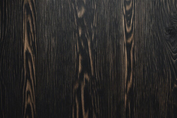 Surface of a Black and Brown Mahogany wood wall wooden plank board texture background with grains and structures