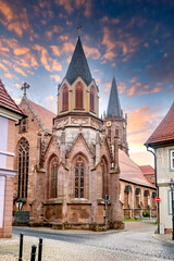Fototapeta na wymiar Altstadt, Heilbad Heiligenstadt, Thüringen, Deutschland 