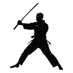 Judo Silhouette