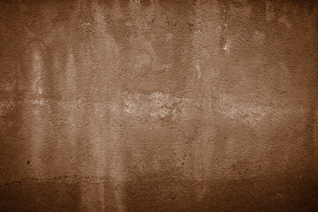 Grunge brown wall. Background texture of an painted wall