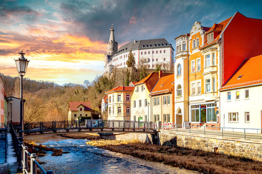 Osterburg, Weida, Th&uuml;ringen, Deutschland 