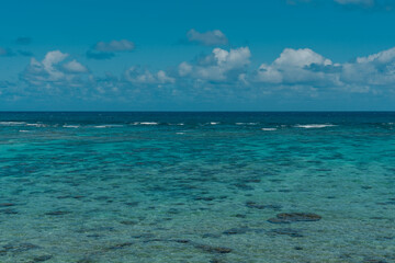 Waimanalo Bay, Honolulu Oahu Hawaii.