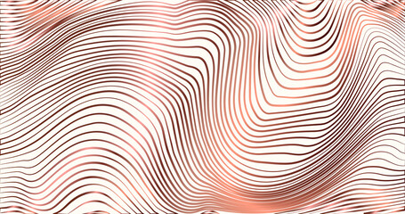 abstract wallpaper with wavy lines in shiny colors. featuring an adorable wavy line pattern. shiny visual delight, Line Art