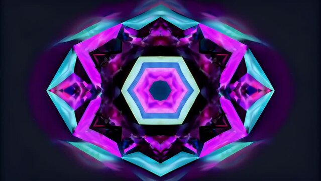 A symphony of sixsided shapes alluring and captivating in their perfect repetition and harmonious color scheme.