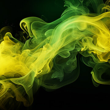 abstract colorful smoke