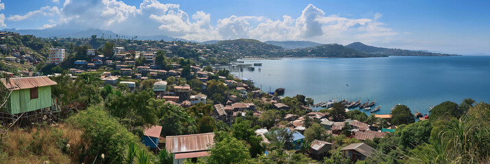 Great City in the World Evoking Port Moresby in Papua New Guinea