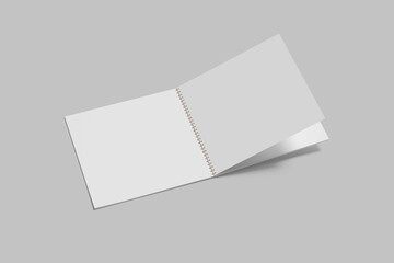 Blank Spiral Notebook 