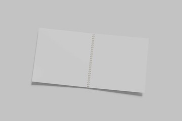 Blank Spiral Notebook 