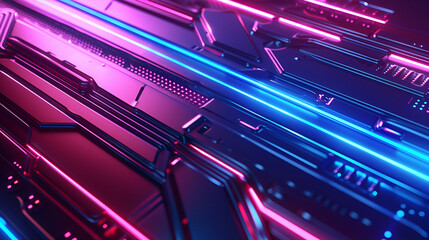 Abstract technology concept background. High-tech circuit board.