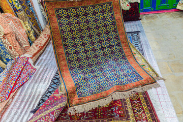 Rugs for sale in Khiva. - 776224956