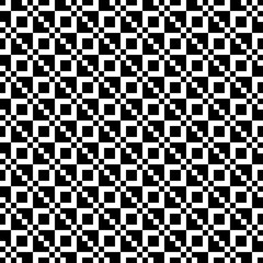 Seamless pattern. Geometric background. Checks, figures ornament. Squares, curves wallpaper. Ethnic motif. Tiles, chevrons backdrop. Mosaic illustration. Digital paper, textile print, abstract vector