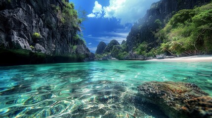 El Nido Beach - Philippines generative ai