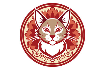 logo--cat--animal-s---ornament-in-cercle-on-white- (17).eps