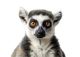Primate catta lemur transparent background