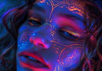 neon colors,life,love