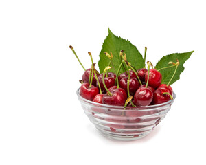 cherries in a bowl