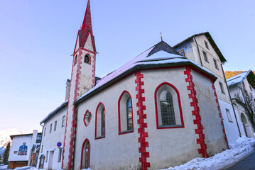 Ehemalige Spitalskirche in Nauders - Tirol (&Ouml;sterreich)