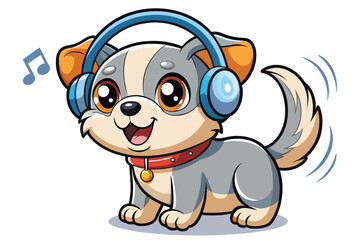 cartoon-baby-dog-with-headphone-on-white-backgroun (8).eps