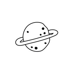 illustration of a moon