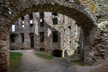 Ruins of old castle in Krzyztopor, Ujazd, Poland - 776279125